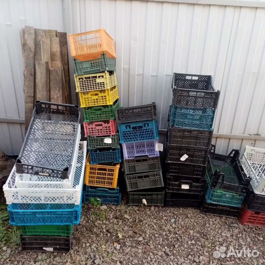 Пластиковые ящики для овощей бу