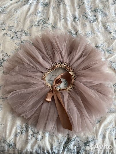 Пышная юбка из фатина для девочки