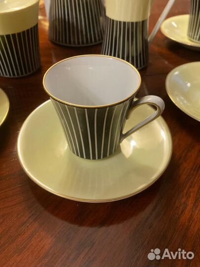 Кофейный и чайный сервизы ГДР