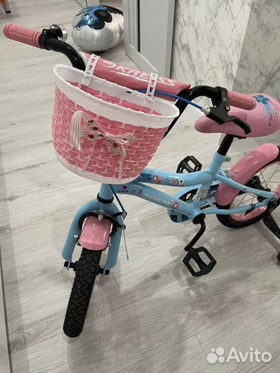 Велосипед для девочки 14 дюймов