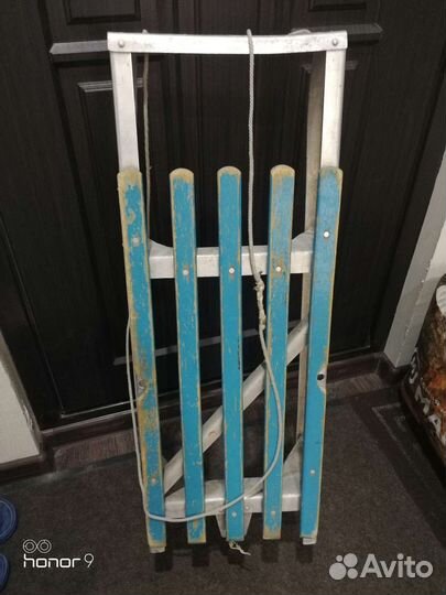 Детские зимние санки