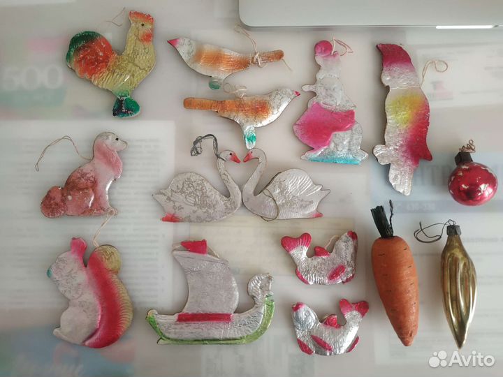 Елочные игрушки СССР