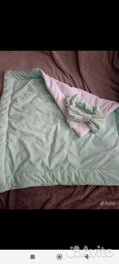 Конверт одеяло на выписку осень/весна