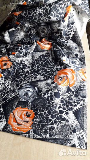 Отрез ткани: Сатин СССР