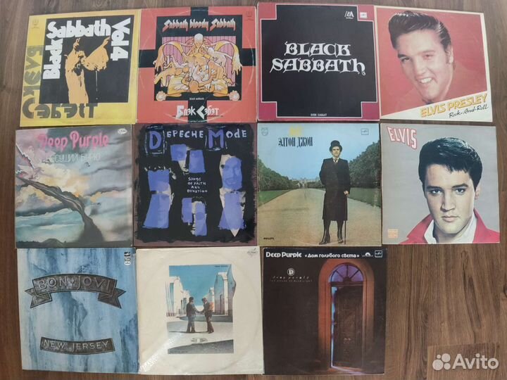 Пластинки иностранных исполнителей