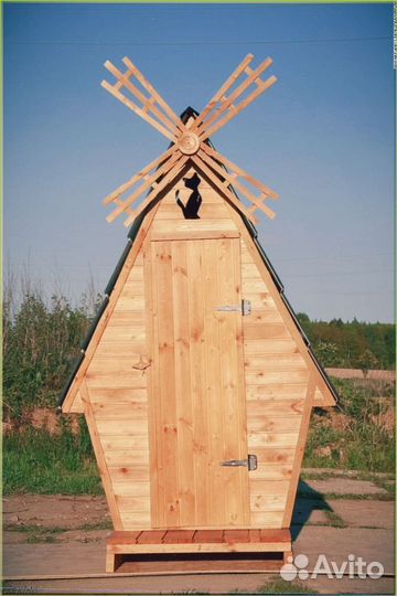 Уличный туалет с установкой вяш 730