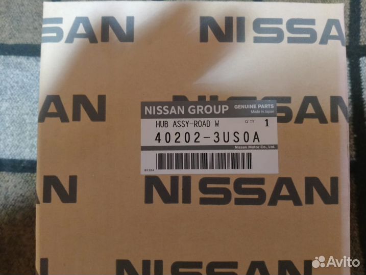 Ступица передняя в сборе Nissan 40202-3US0A