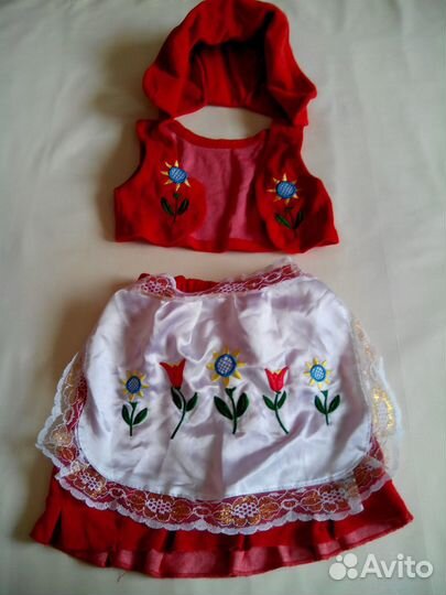 Костюм детский Красная Шапочка