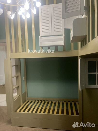 Угловой комплект детских кроватей