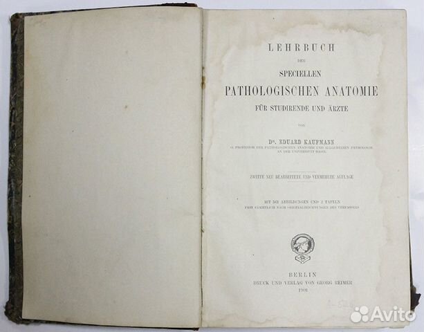 Книга Анатомия 1901