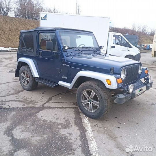 Jeep Wrangler 2.5 МТ, 2001, 100 000 км