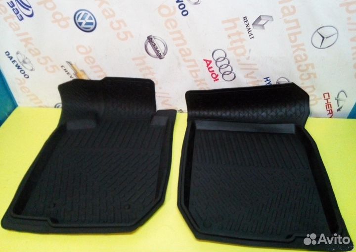 Коврики резиновые салона Renault Duster Terrano