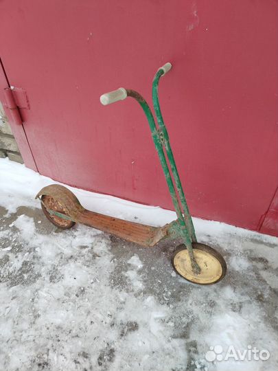 Самокат детский советский