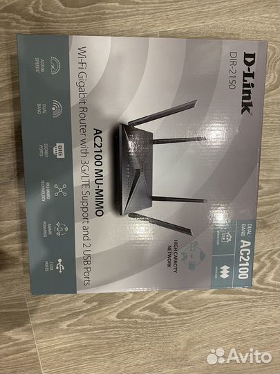 Wi-fi роутер D-Link Dir-2150. AC2100 MU-mimo