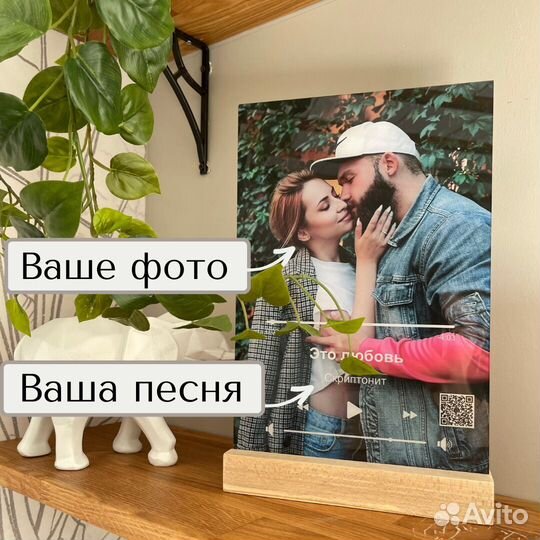 Фоторамка с музыкой Лучший подарок