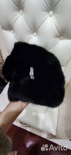 Шапка норковая женская