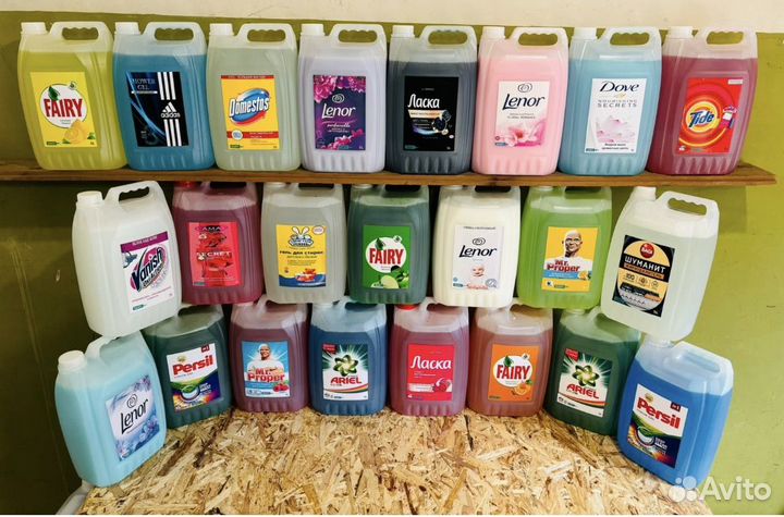 Жидкая бытовая химия