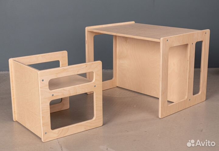 Детский столик и стульчик