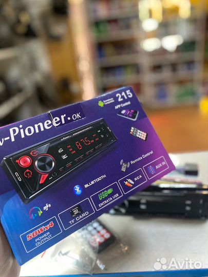 Магнитола pioneer bluetooth
