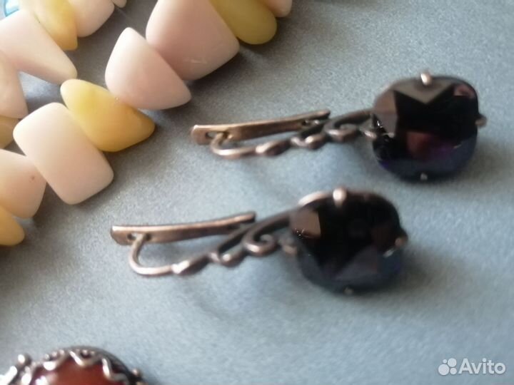 Бусы и серьги