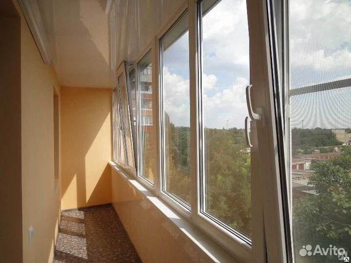 Остекление балконов и лоджий