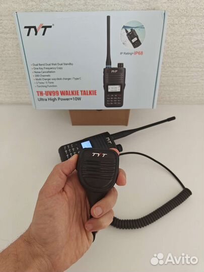 Рация с тангентой TYT TH-UV99 оригинал