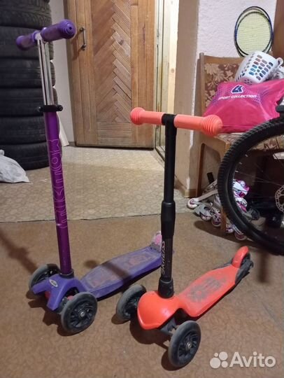Самокат детский трехколесный