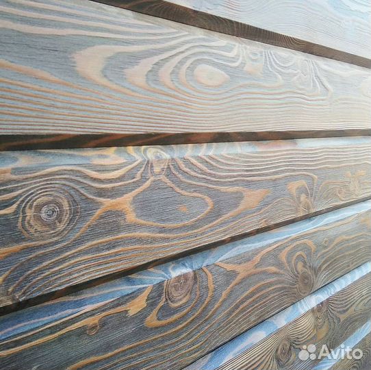 Доска Имитация бруса крашенная