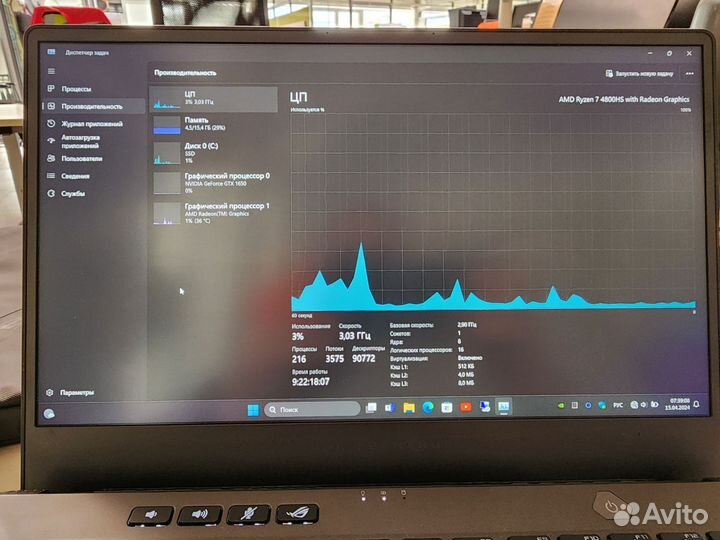 Asus rog zephyrus g14 (GA401IHR-HZ027)