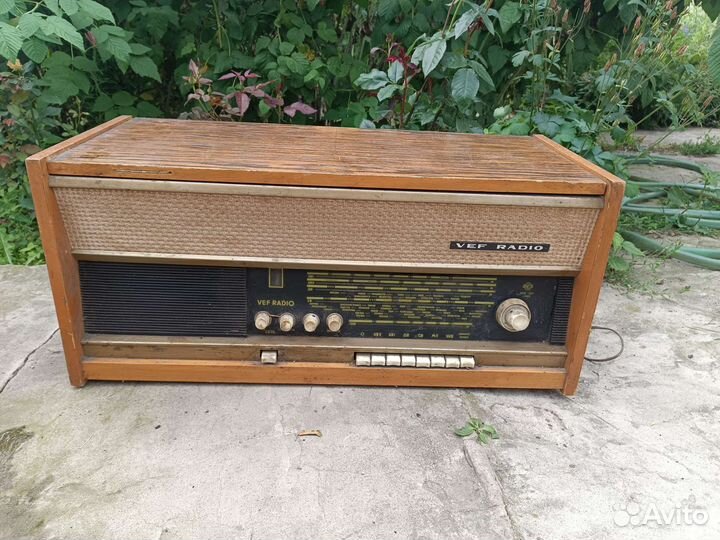 Радиола vef radio