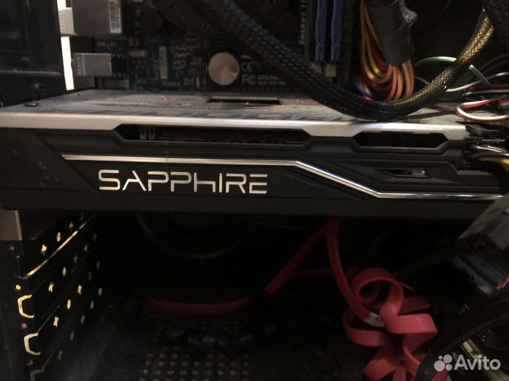 Видеокарта rx580 8gb sapphire