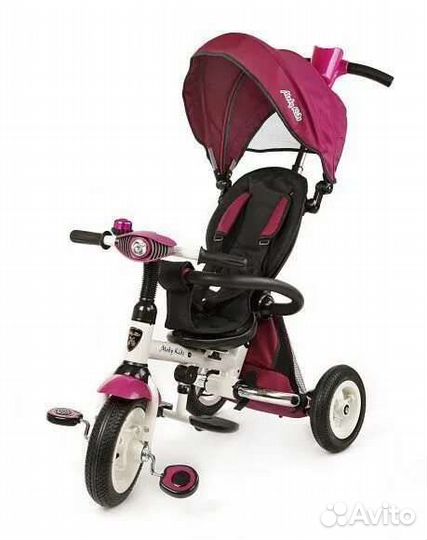 Велосипед коляска Junior 2 moby kids складной