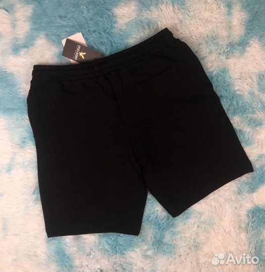 Шорты хлопковые Lyle & Scott Black (S/M/L/XL/XXL)