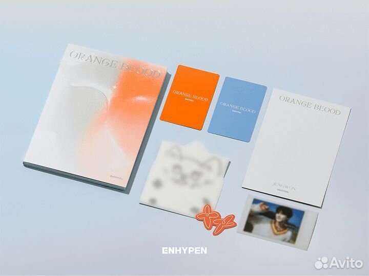 Альбом enhypen orange blood engene VER