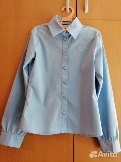 Блузки школьные 122 128