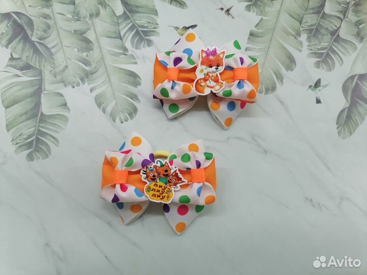 Осенние бантики для принцесс