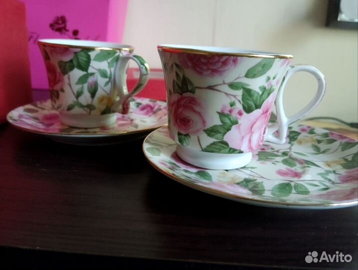 Чашка с блюдцем