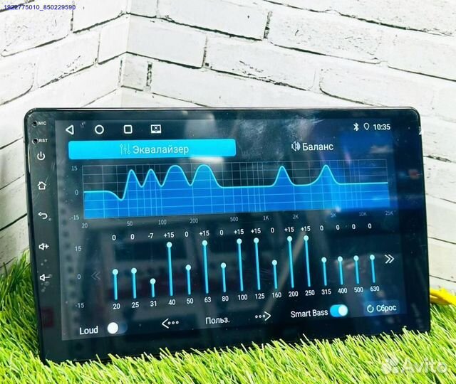 Андроид магнитола 4+64gb 9 (Арт.95057)