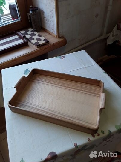 Оригинальные деревянные подносы ручной работы