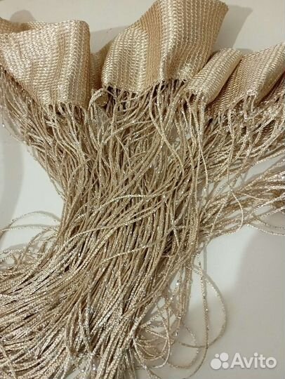 Шторы нитяные кисея размер разный и цена