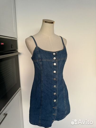 Джинсовое Платье Zara