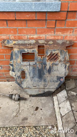 Железная защита двс и АКПП Toyota Corolla 120