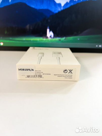 Кабель Apple Lightning USB 1м (Оригинал)