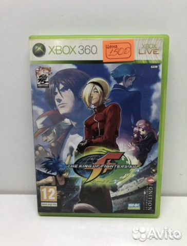Диск The king of Fighters XII для Xbox 360