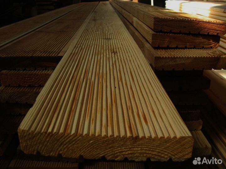 Доски лиственницы камерной сушки 30x150 мм для про