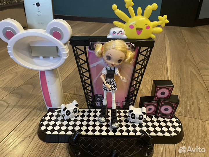 Кукла mattel со сценой