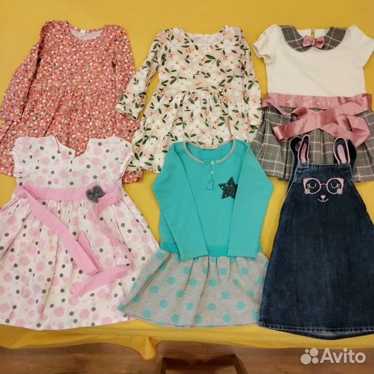 Вещи пакетом для девочки 86 размер