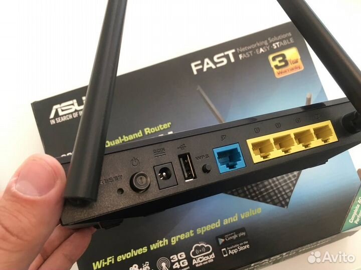 Wi-Fi Роутер - asus RT-AC51U (Wireless-AC750)