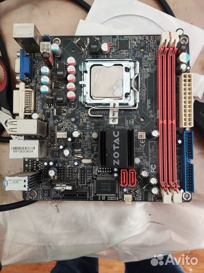 Материнская плата 775 держит 4 ядра и др