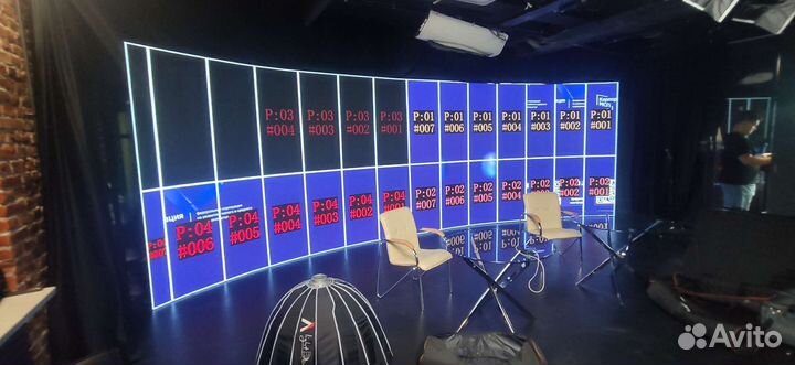 Монтаж ремонт настройка LED rgb экранов всех типов